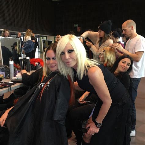 This Is How Donatella Versace Upgrades Her Signature Black 